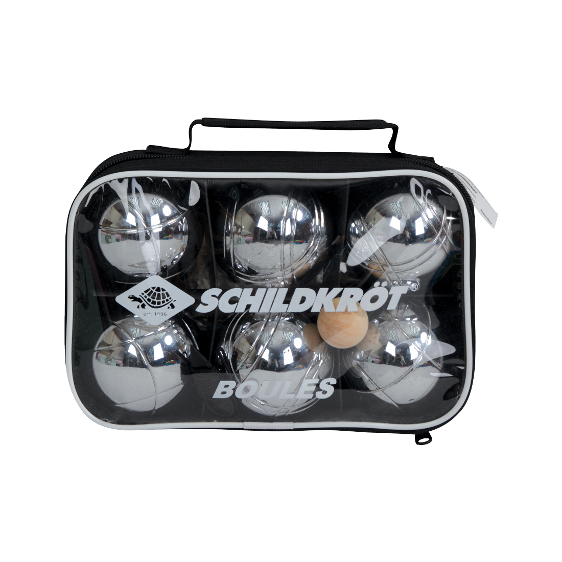 Schildkröt Boule / Boccia Set mit Stahlkugeln in Tragtasche