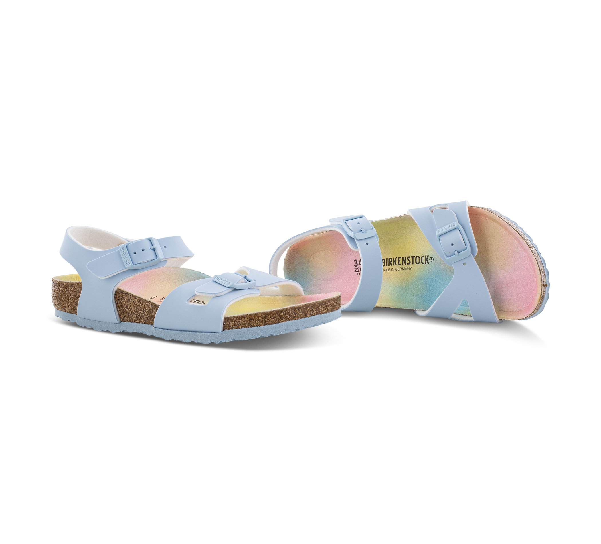 Birkenstock Rio Kids Bf Candy Ombre Light - Offene Sandalen