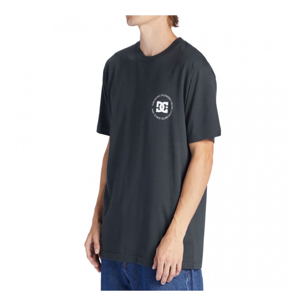 DC Shoes CONCRETE - Tee-shirt Homme pirate black