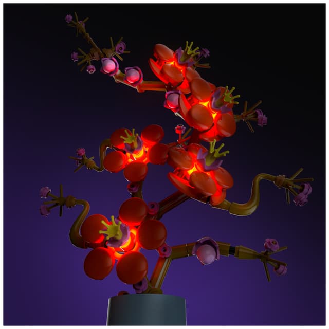 Light My Bricks™ Plum Blossom lyskit