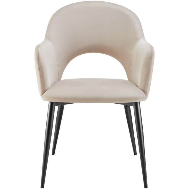 Stol Sachel, velour, polstret, 120 kg