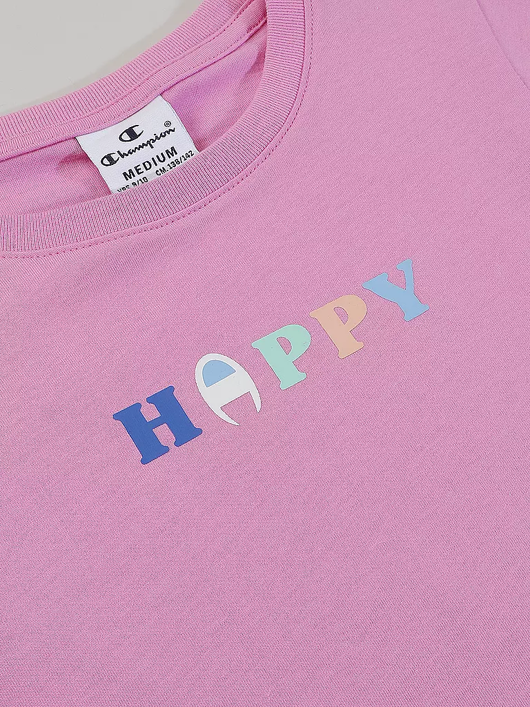 CHAMPION Mädchen T-Shirt pink