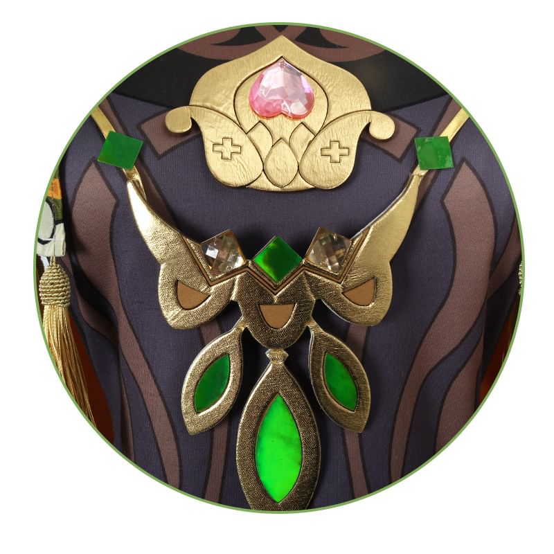Feravin - Genshin Impact Collei Cosplay Kostuumset / Pruik