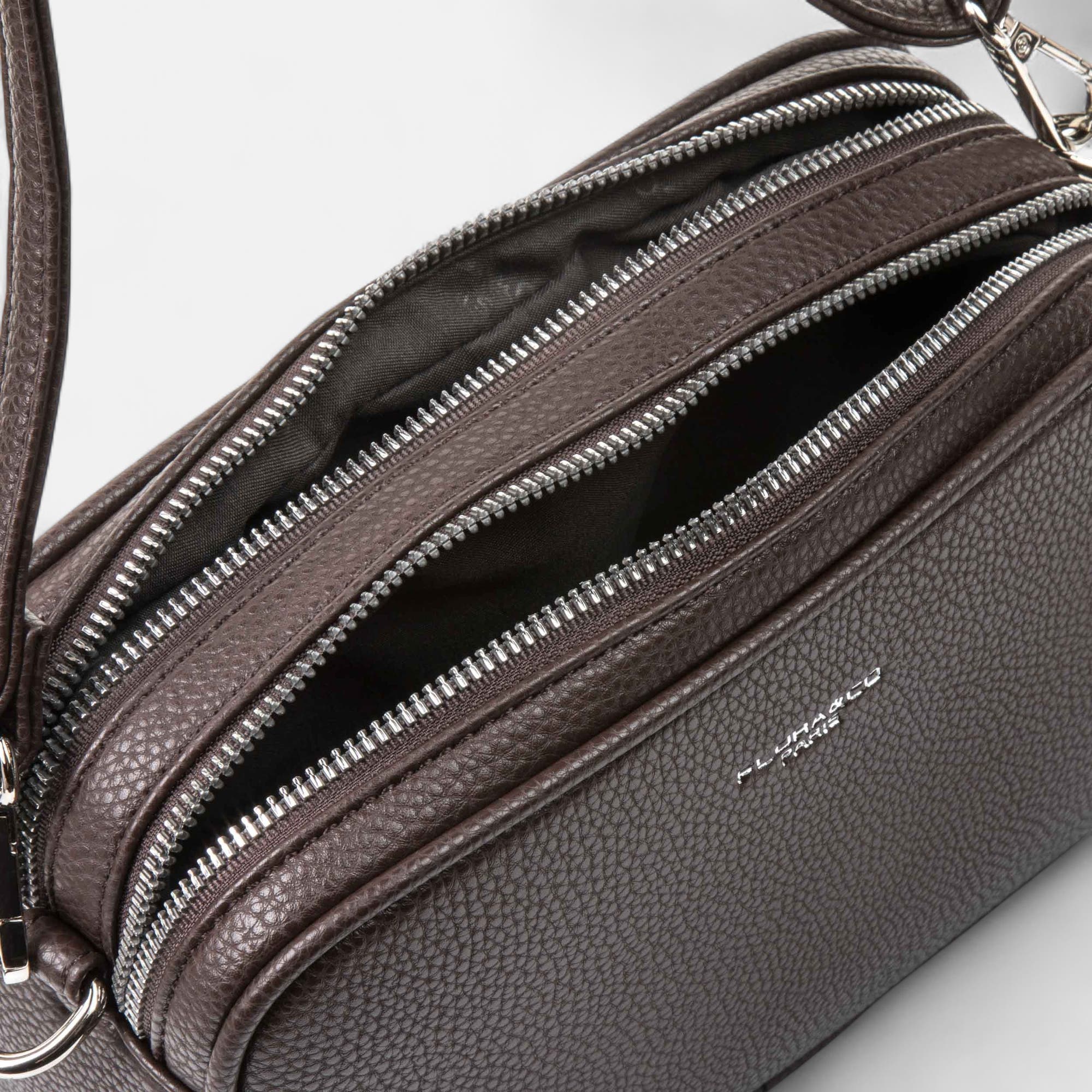 Sac bandoulière marron