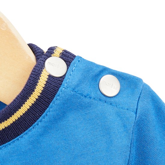 Bleu Tennis Ensemble Tee-shirt + Short   Bleu        de               Marèse