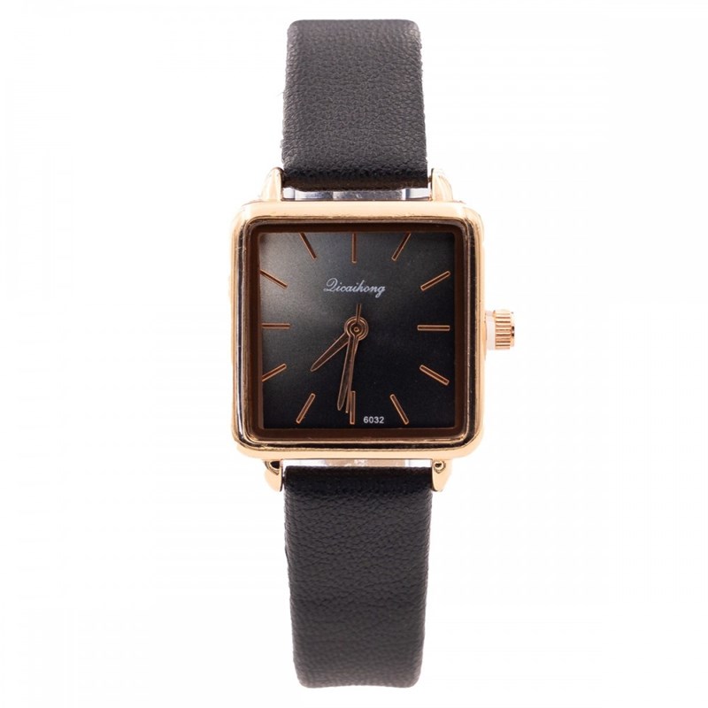 Montre Femme CHTIME bracelet Cuir Noir