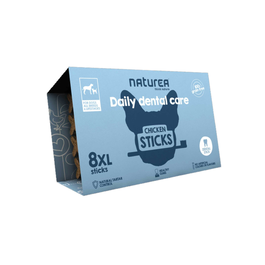 Naturea XL Daily Care Dental Snacks sabor Frango para Cães