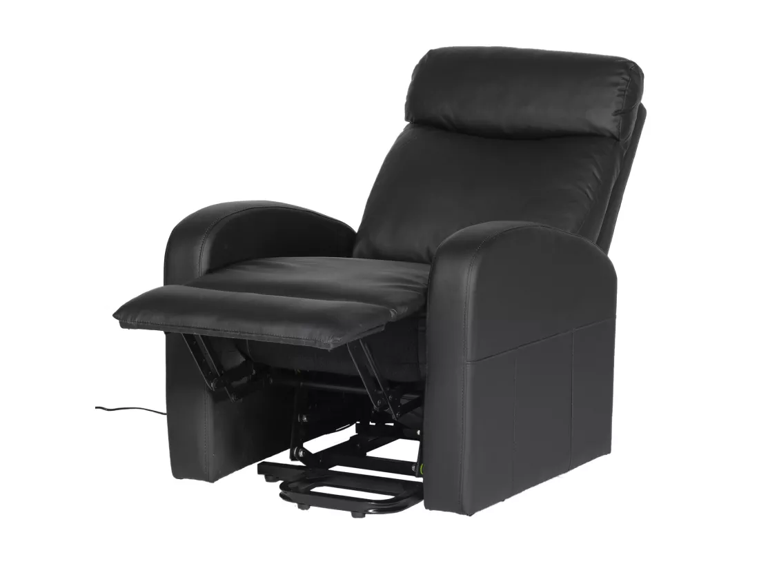 Fauteuil électrique inclinable GABY noir - HAPPY GARDEN