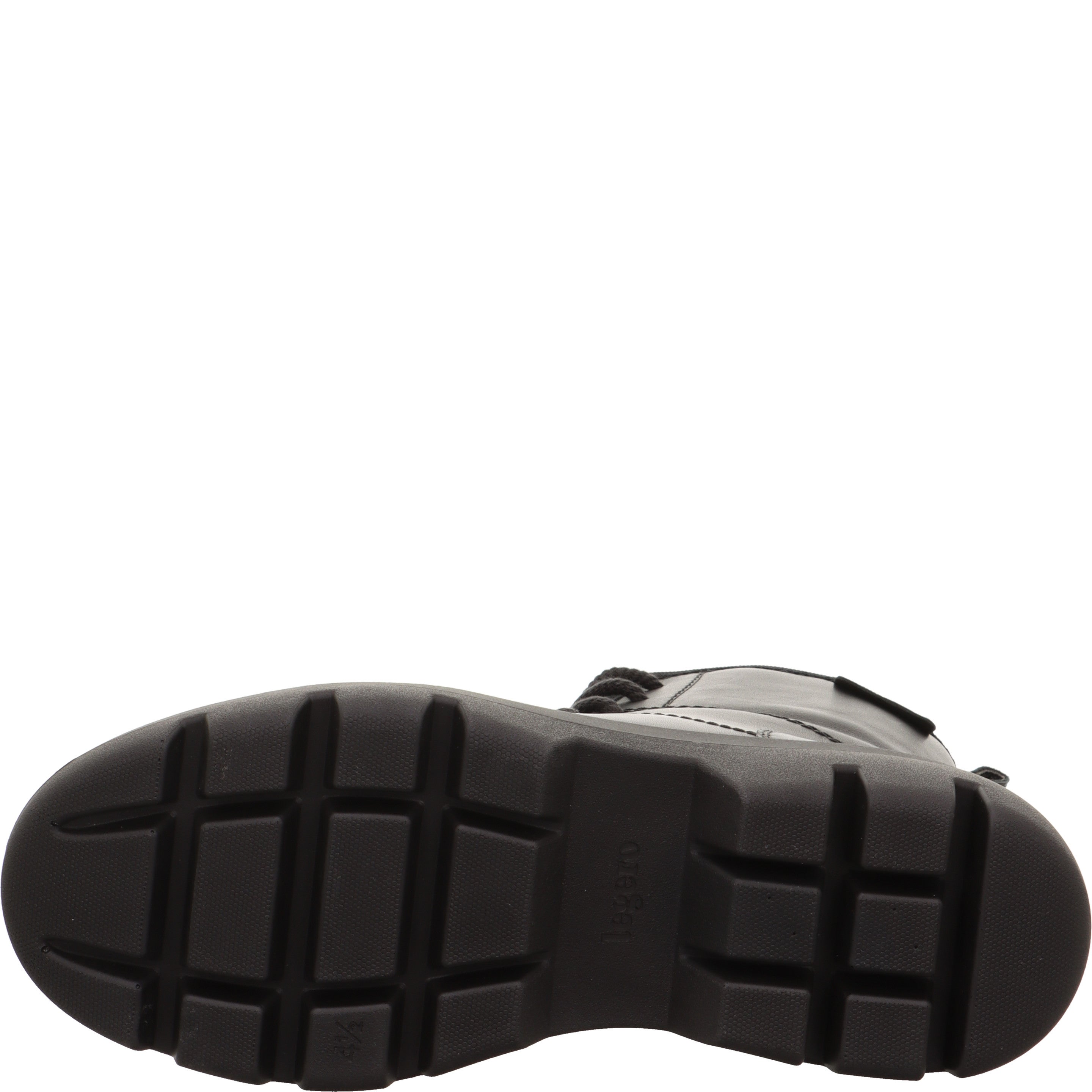 legero ANGELINA Damen  Schnürboots mit Reißverschluss - Farbe: Schwarz - Größe: 4