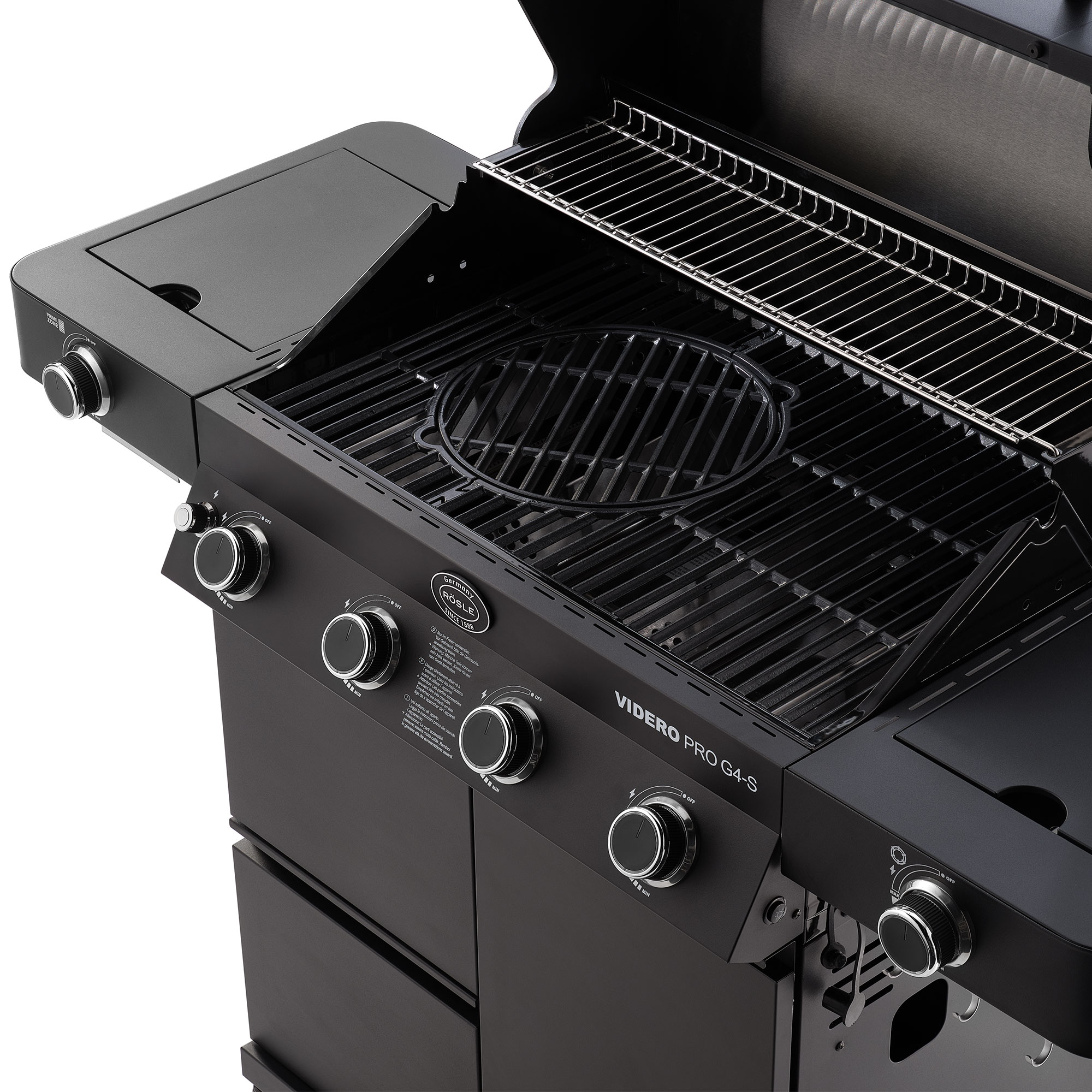 Gasgrill BBQ-Station VIDERO PRO G4-S VARIO+ 50mbar
