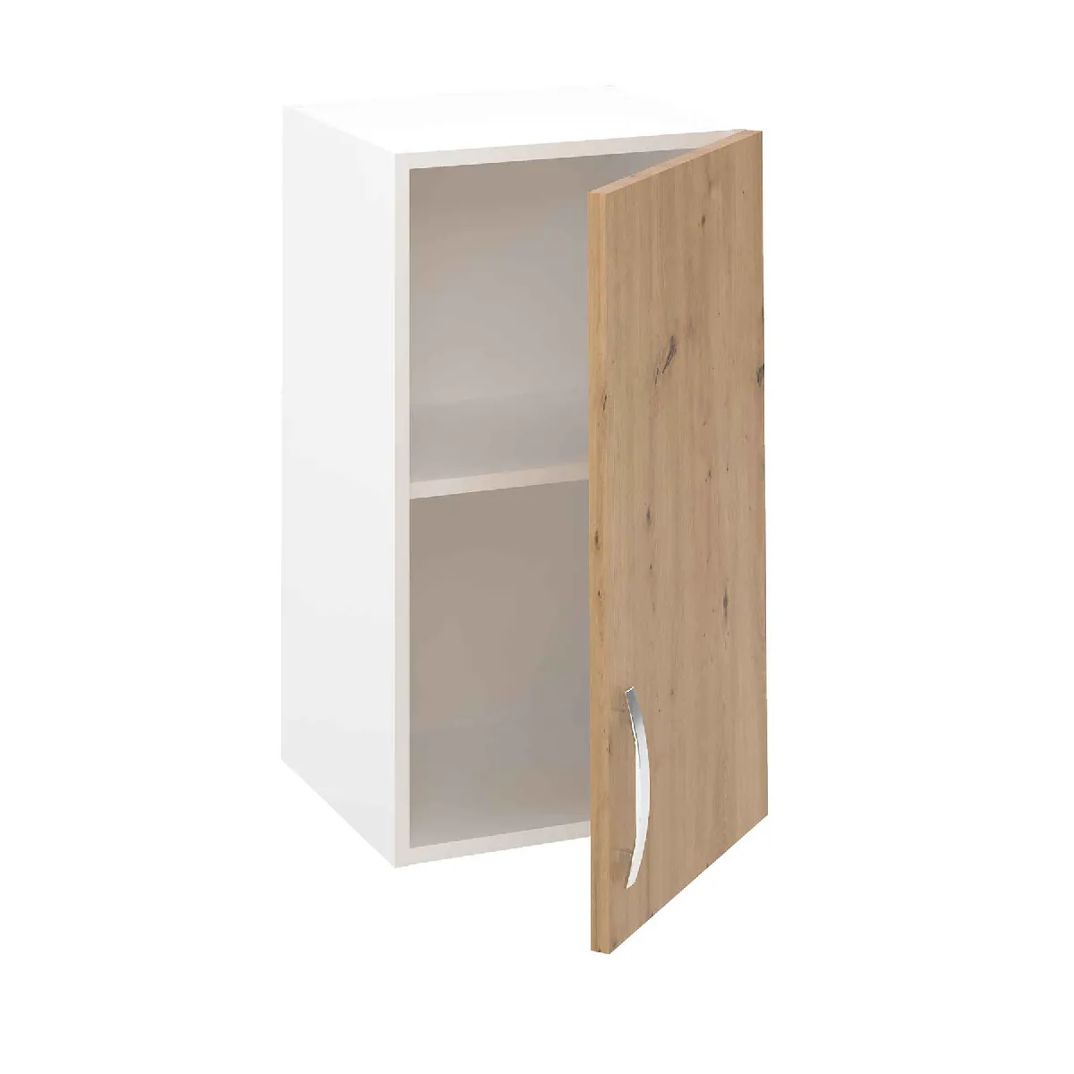 Pegane Meuble haut de cuisine avec porte Chêne Albar - 70x40x33 cm