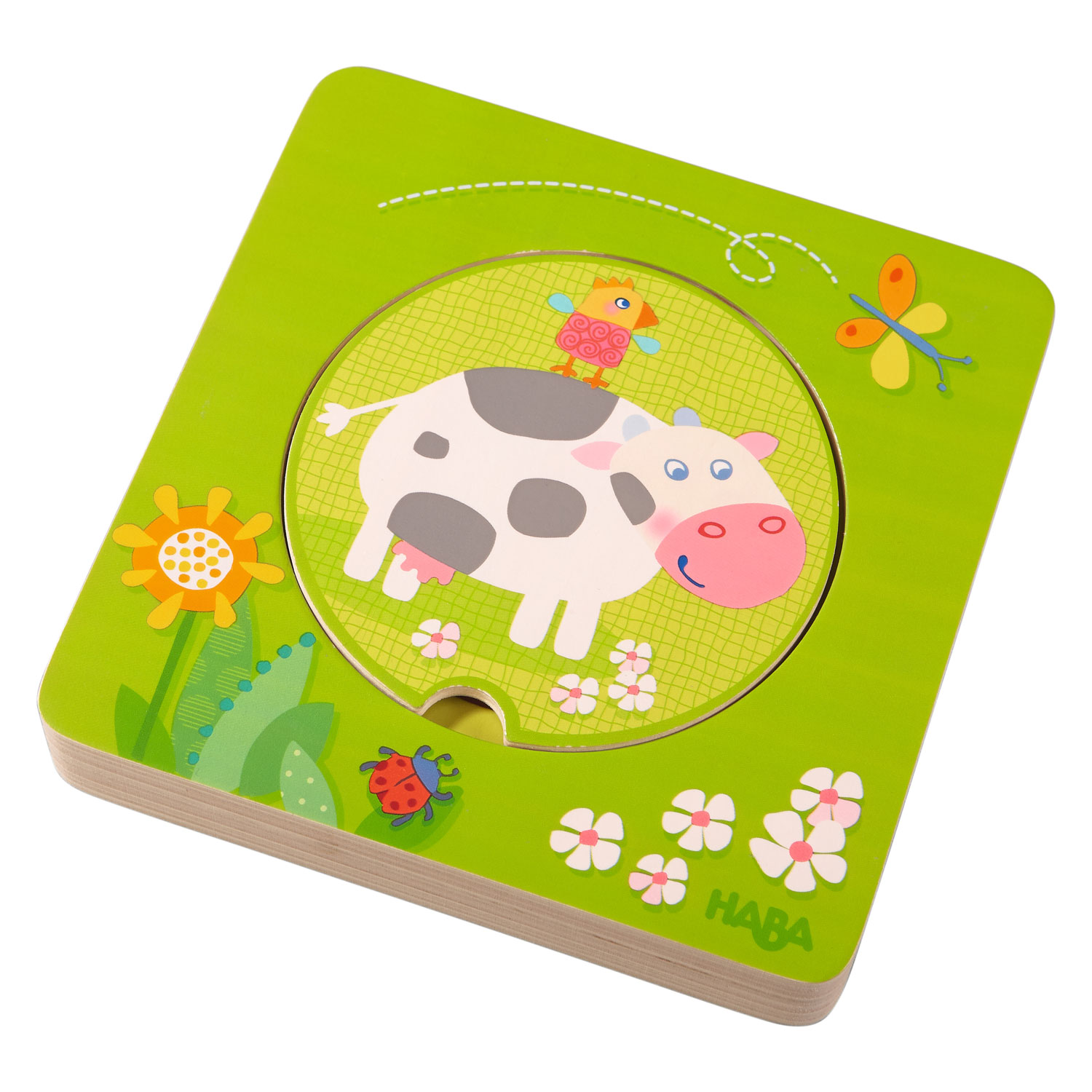 Haba Houten Puzzel Boerderijdieren