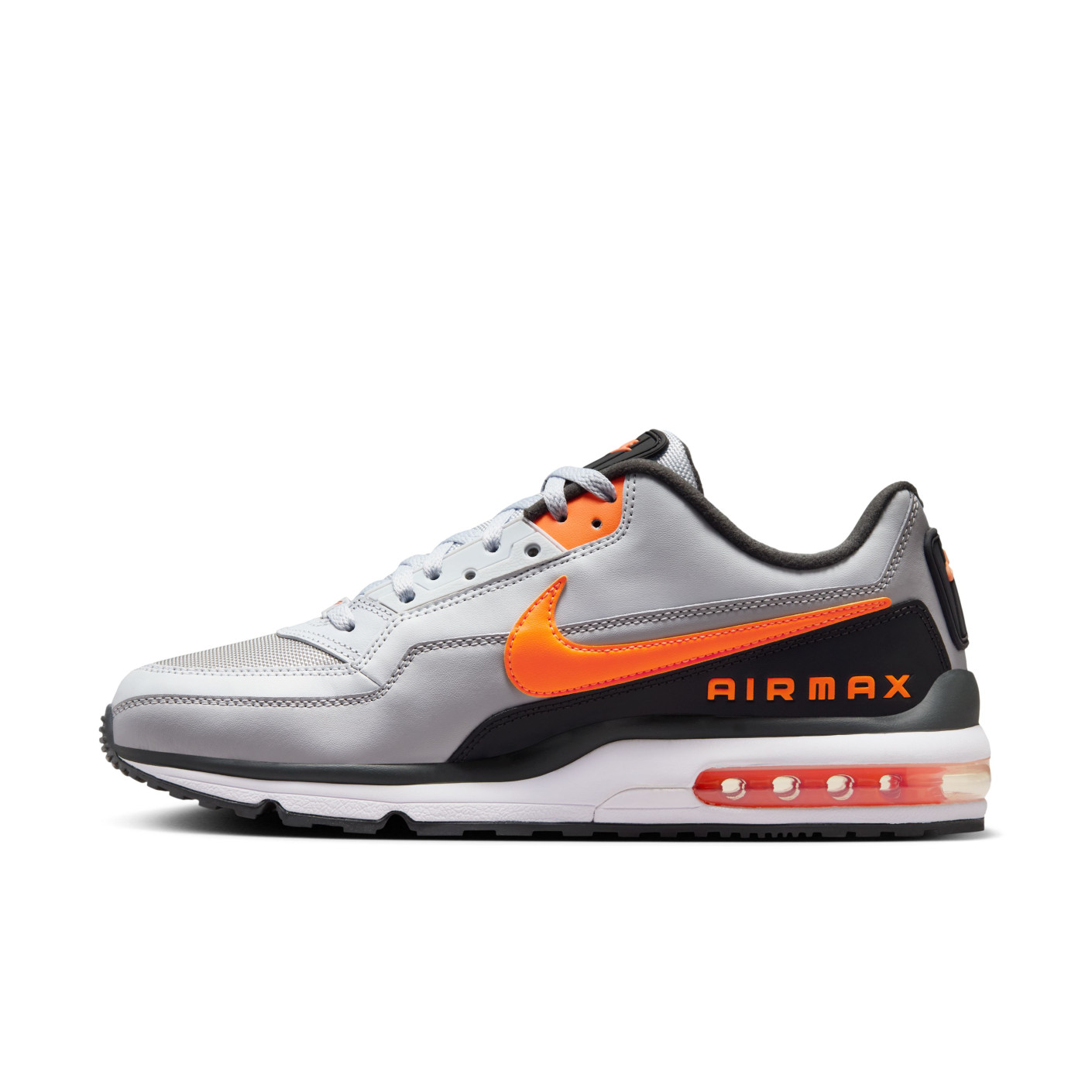 Nike Air Max LTD 3 Sneakers Grijs Zwart Oranje
