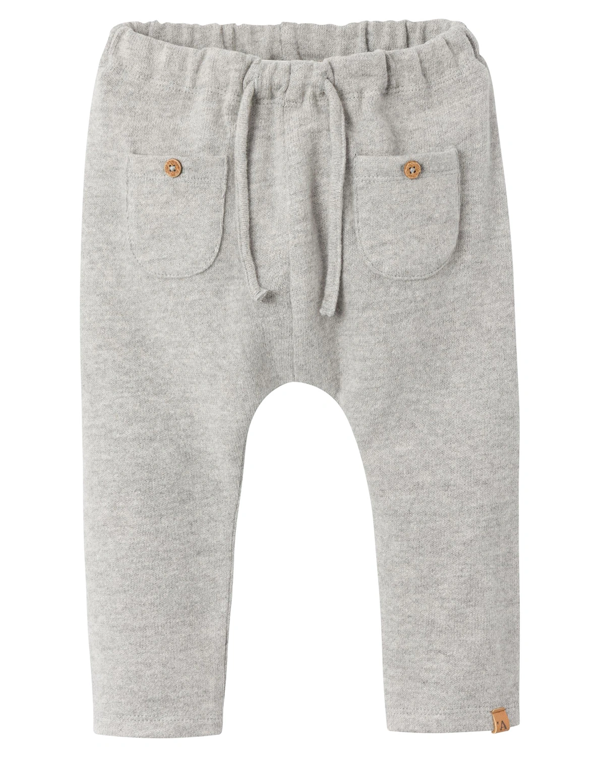 Stoffhose NBMTHOR JERSEY in grey melange