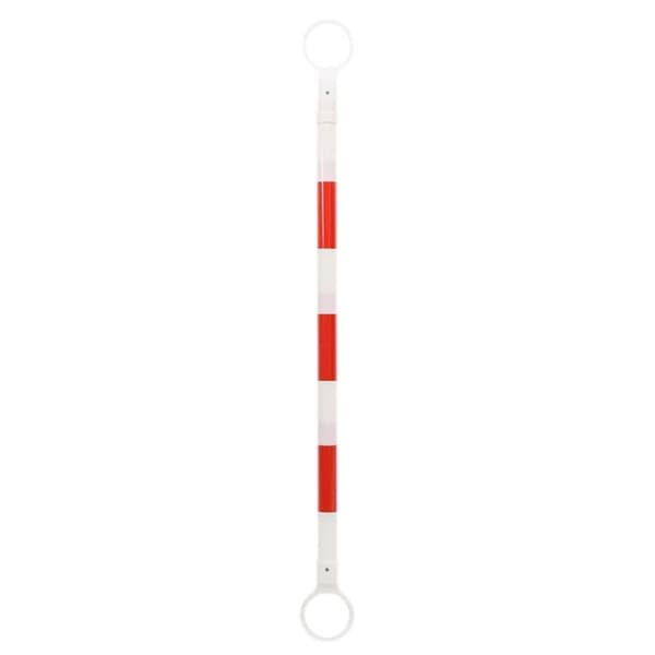 vidaXL Uttrekkbare stenger til trafikkjegler 10 stk ABS 116-197 cm