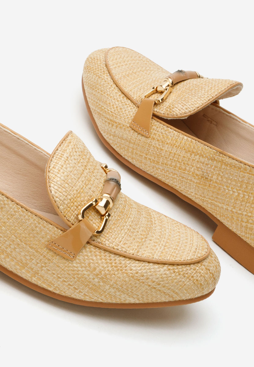 Mocassins femme chameau Tiny