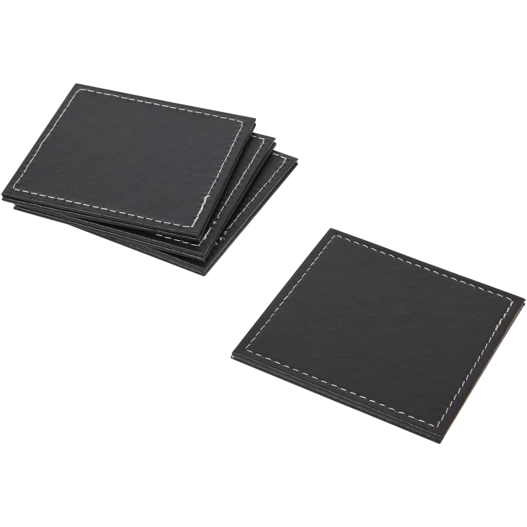 Sous-verres en similicuir
