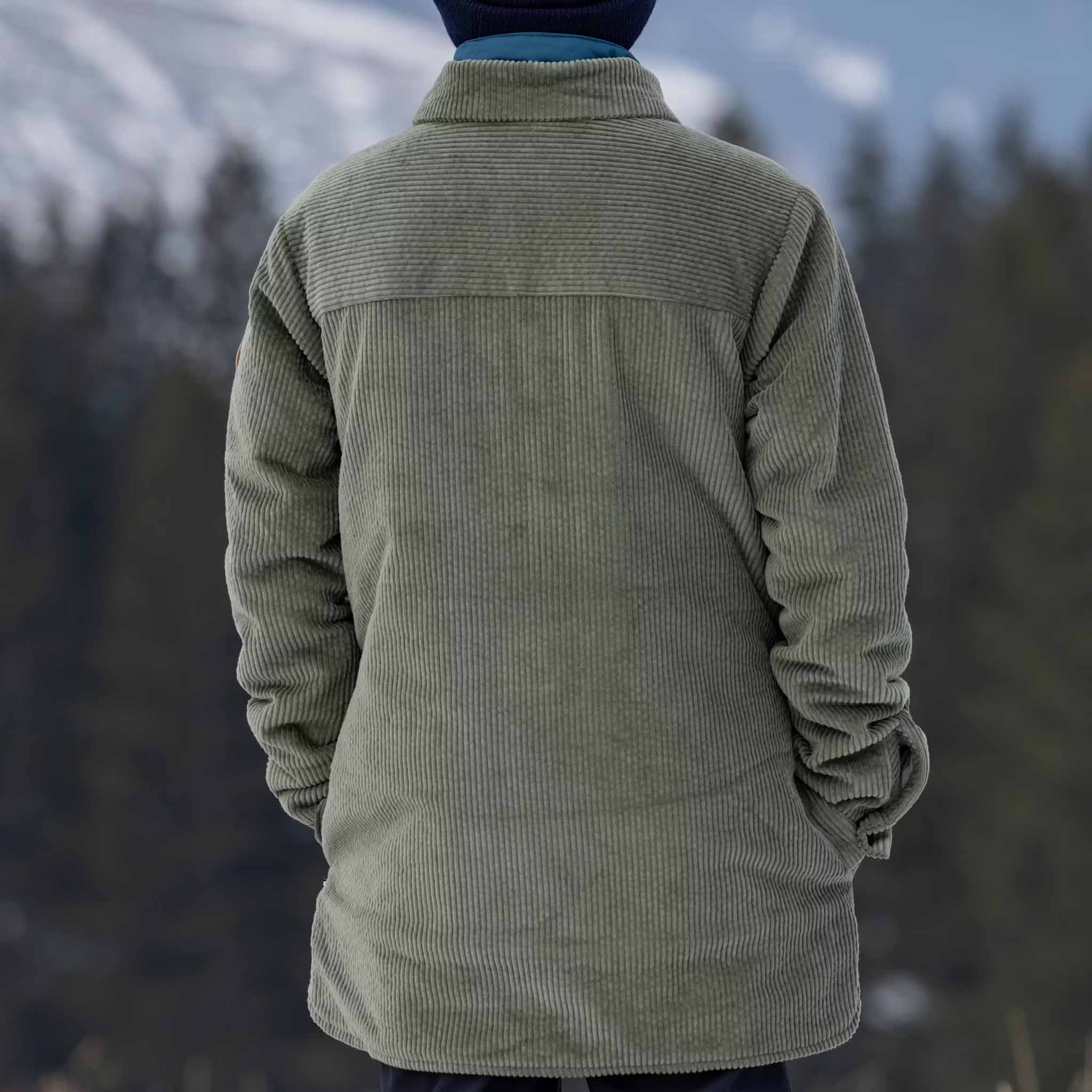 Kinder Fleece Hemd-Jacke Gordi Thyme