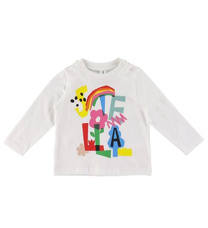 Stella McCartney Kids Kinderbluse - Weiß m. Print