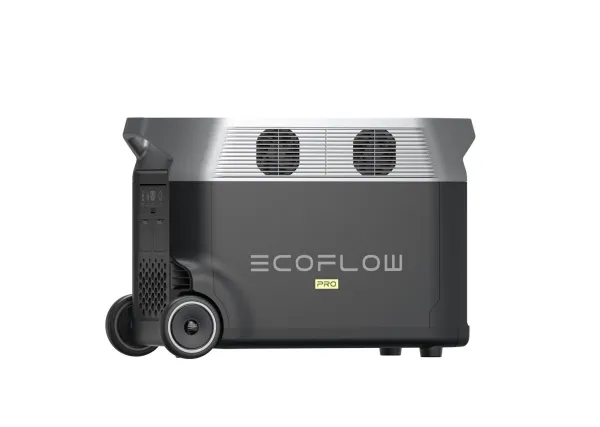 EcoFlow Delta Pro - Transportabel strømstation - AC 220-240 V - litiumjernfosfat - 3600 Wh - Wi-Fi, Bluetooth - output-stikforbindelser: 14