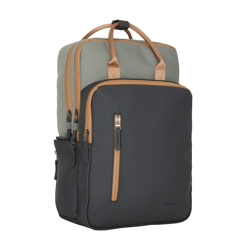 New Rebels Ferron Milwaukee Handel Backpack 15,6 inch Antracite