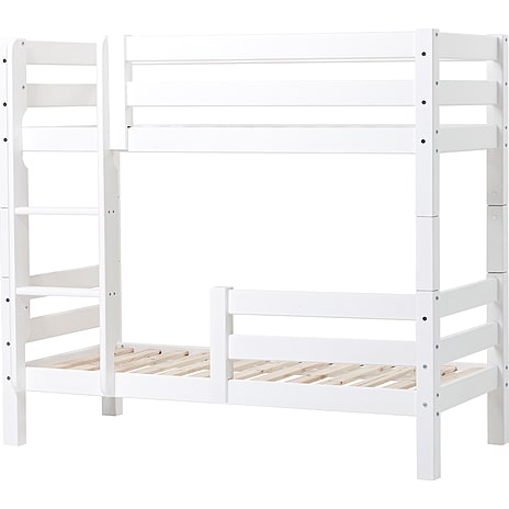 Hoppekids ECO Luxury køjeseng med sengehest og stige 70x160 cm