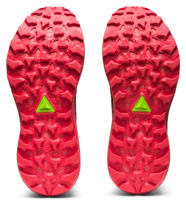Chaussures de Trail Running Asics Gel Trabuco 11 GTX Noir Rose Femme