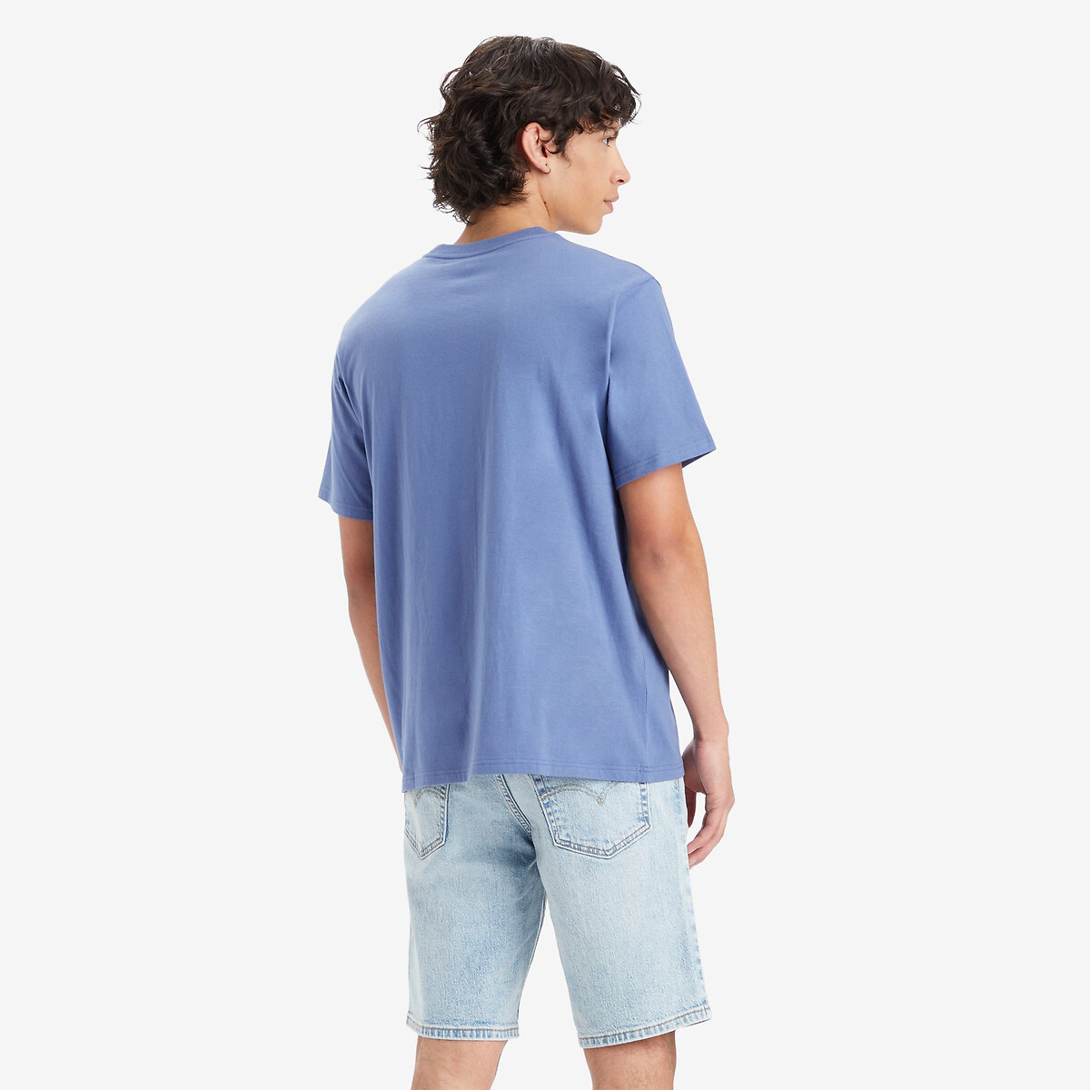 Camiseta LEVI'S de gola redonda folgada, estampa na frente
