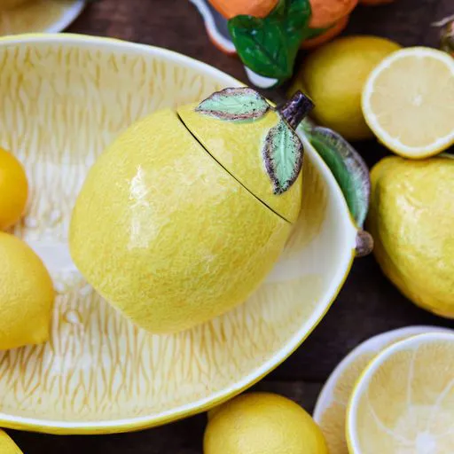 ByOn Citron Skål m. låg
