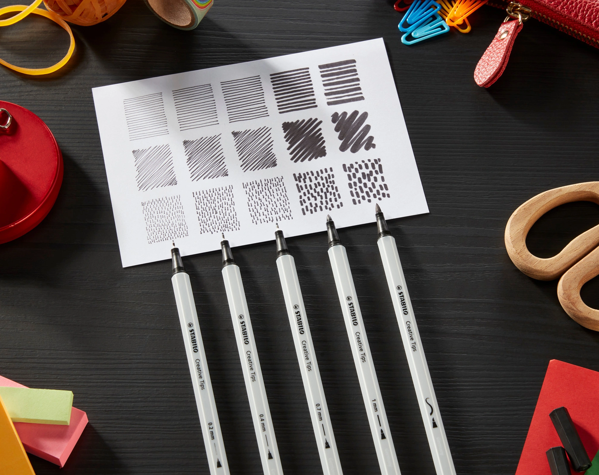 Filzstift STABILO® Creative Tips ARTY SHADING 10er-Pack