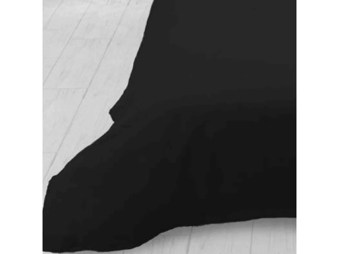 Jeté de lit Adèle anthracite 180x220 cm