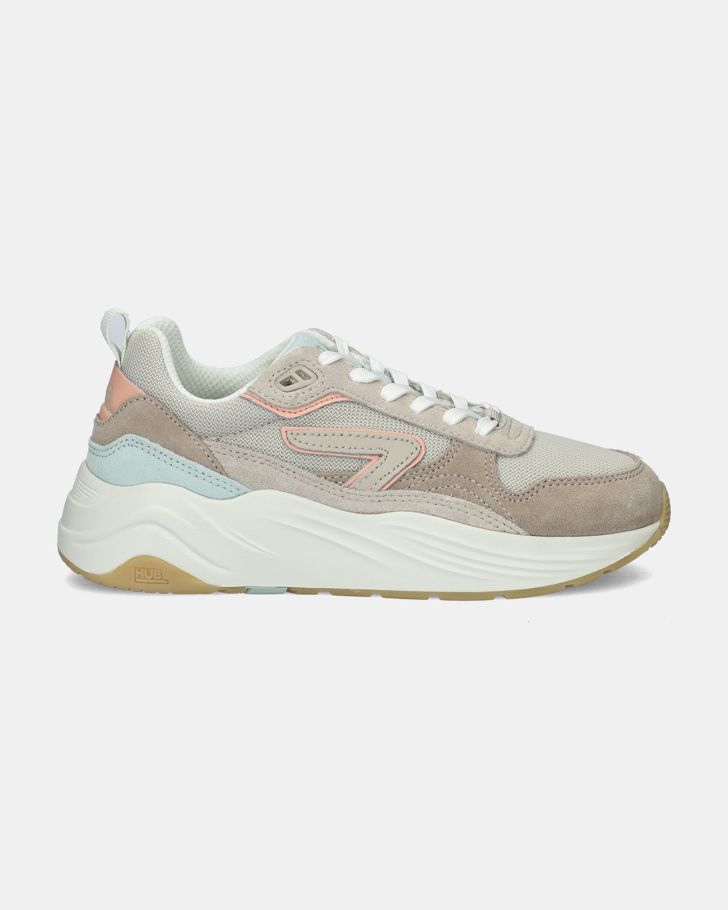 Hub Glide Dad Sneakers  - beige