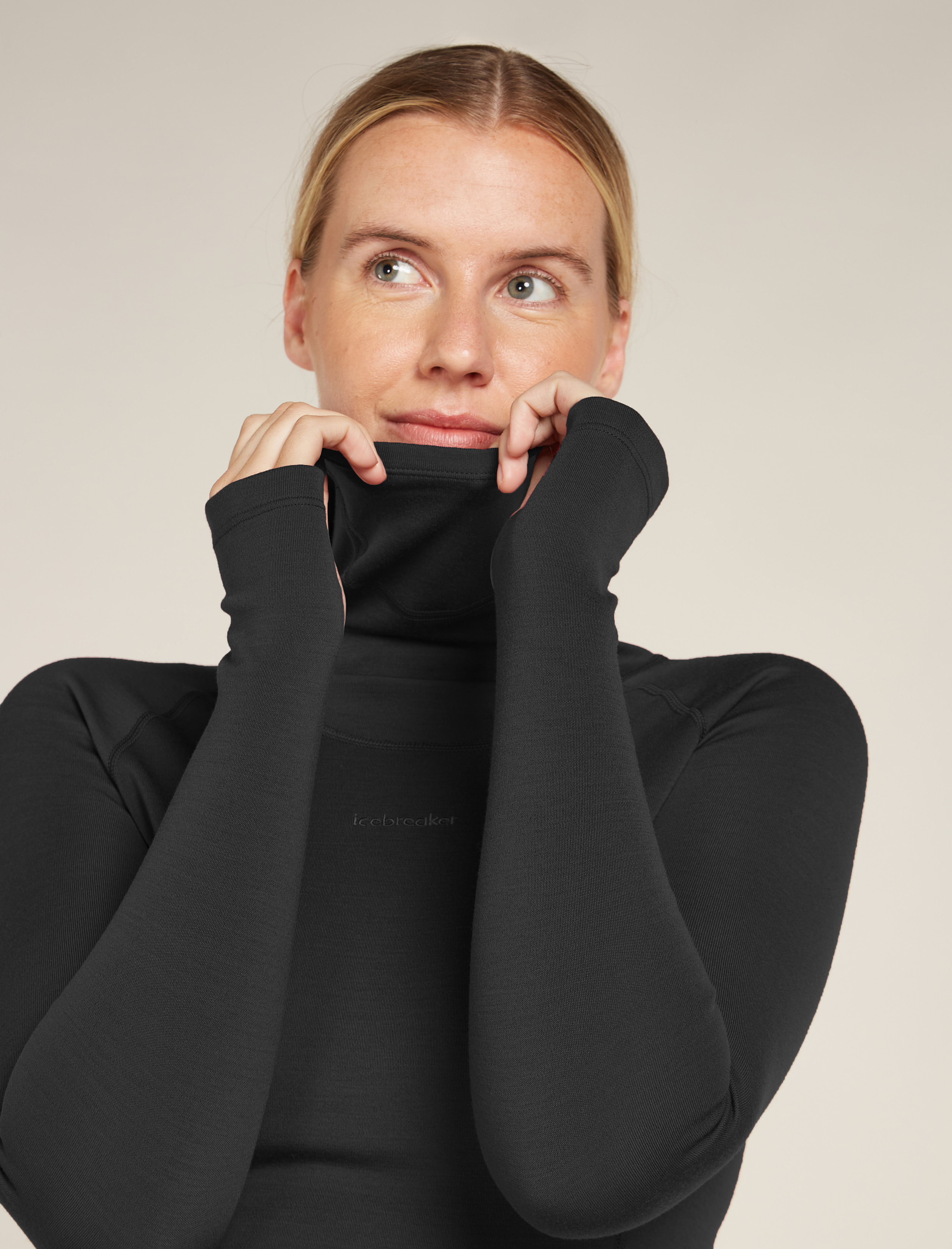 W 300 MerinoFine Polar LS Roll Neck
