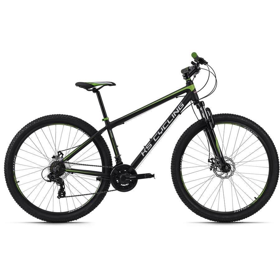 KS Cycling MTB Hardtail Twentyniner 29 Zoll Xceed schwarz-grün