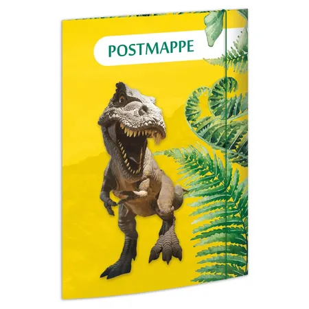 RNK Verlag Postmappe “Tyrannosaurus” aus umweltfreundlichem Karton für DIN A4