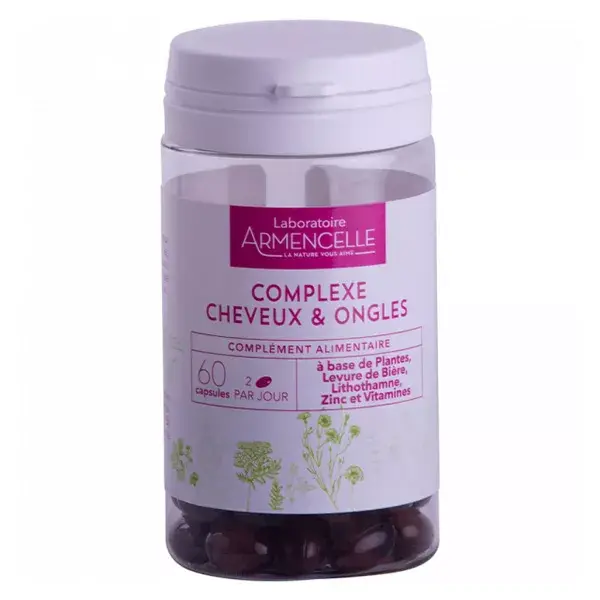 Armencelle Complexo Capilar para Cabelo e Unhas - 60 Cápsulas