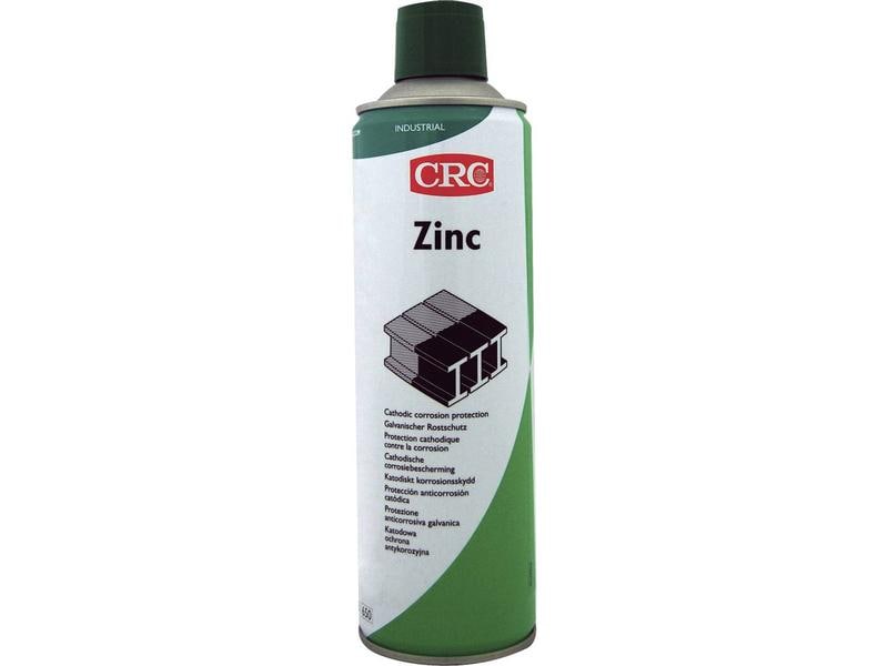 CRC Korrosionsschutz ZINC Dunkelgrau, 500 ml Zink-Schutzlack, grau, für galvanischen Rostschutz