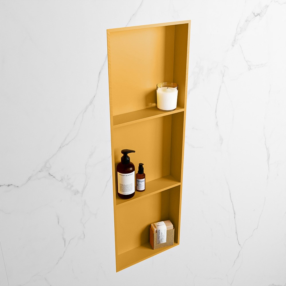 Mondiaz Easy nis 90x30x8cm 3 vakken ocher