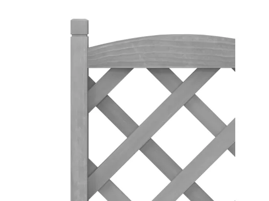Jardinière bac lit surélevé bois marron 40 x 30 x 90 cm 02_0038323