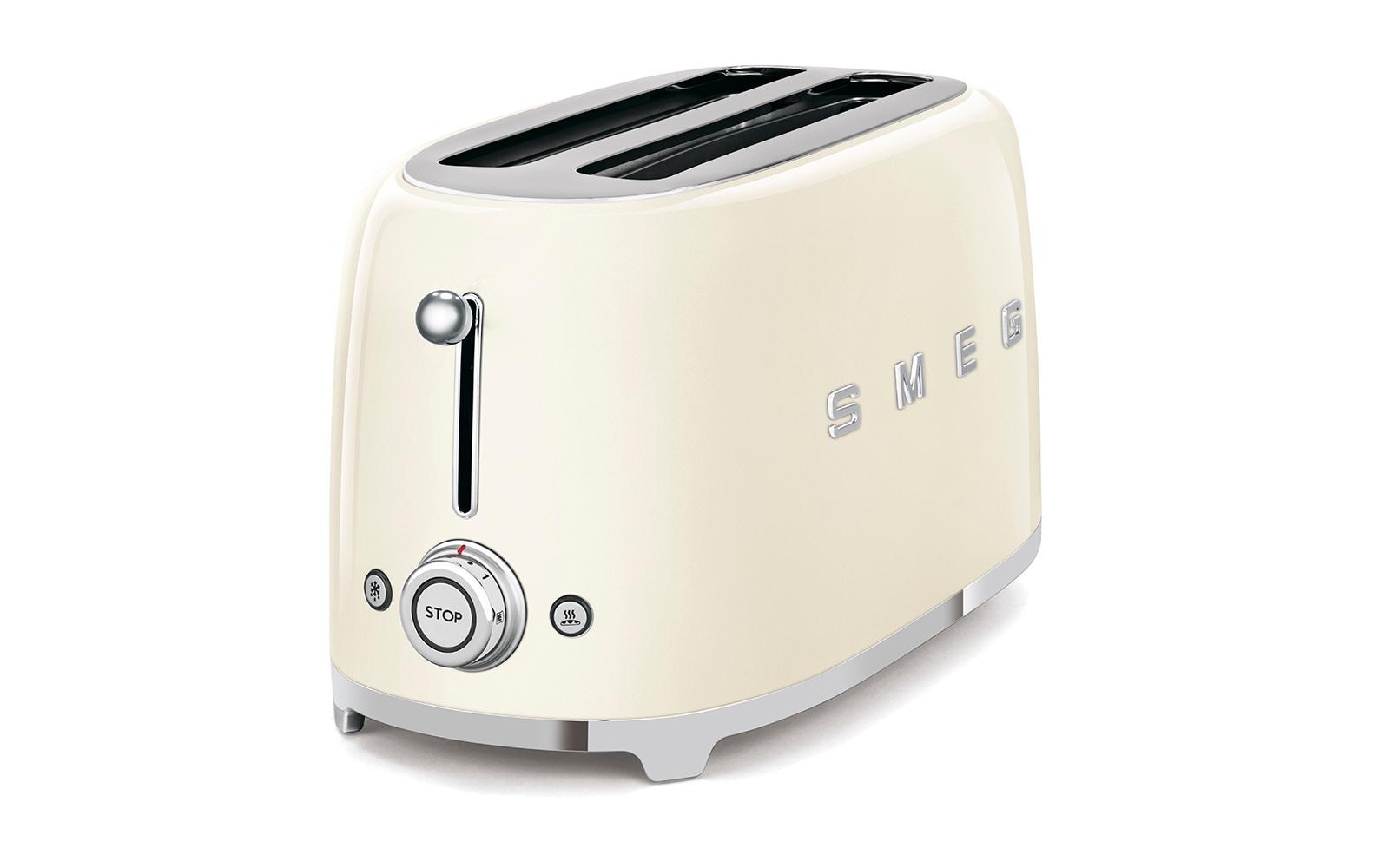 Toaster 50's Style TSF02CREU Crème<br>Toaster mit extralangen Schlitzen