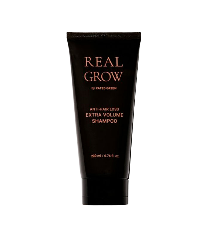 Shampoo anti-queda de cabelo com classificação verde - Real Grow Extra Volume