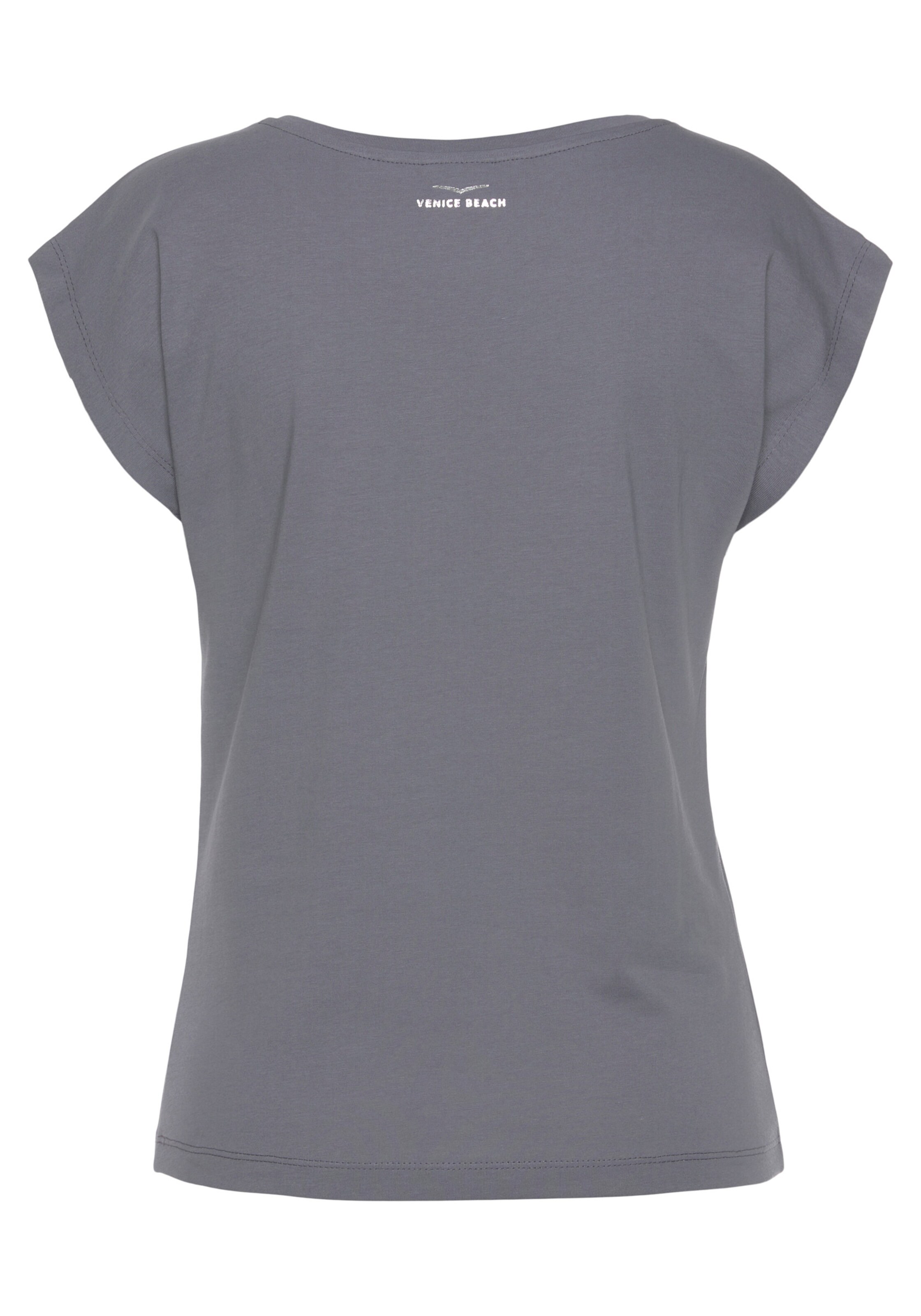 Venice Beach Kurzarmshirt in grau