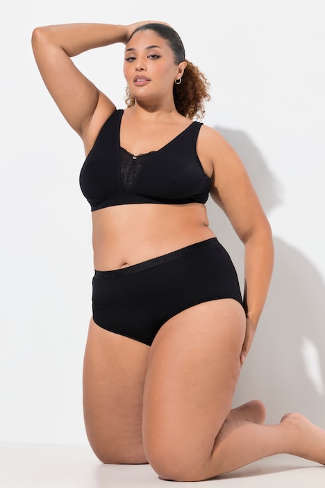 Maxislips, 3er-Pack, High Waist