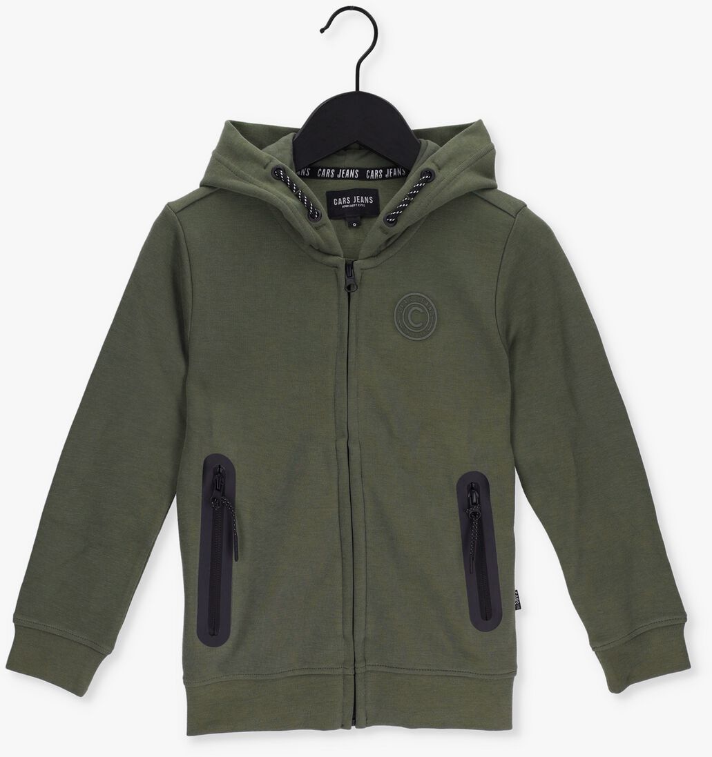 CARS JEANS groene cars jeans vest kids iscar hood