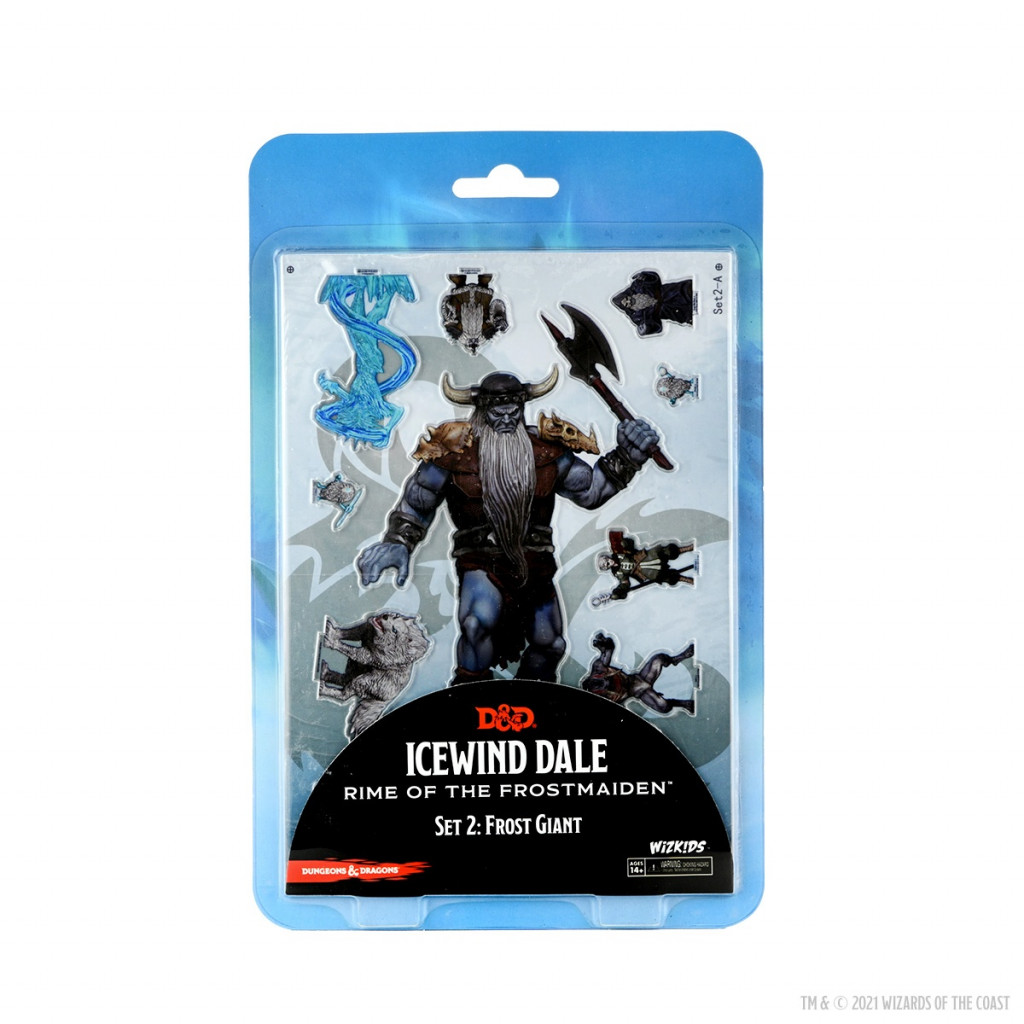 D&D - Icewind Dale: Rime of the Frostmaiden 2D Minis - Frost Giant