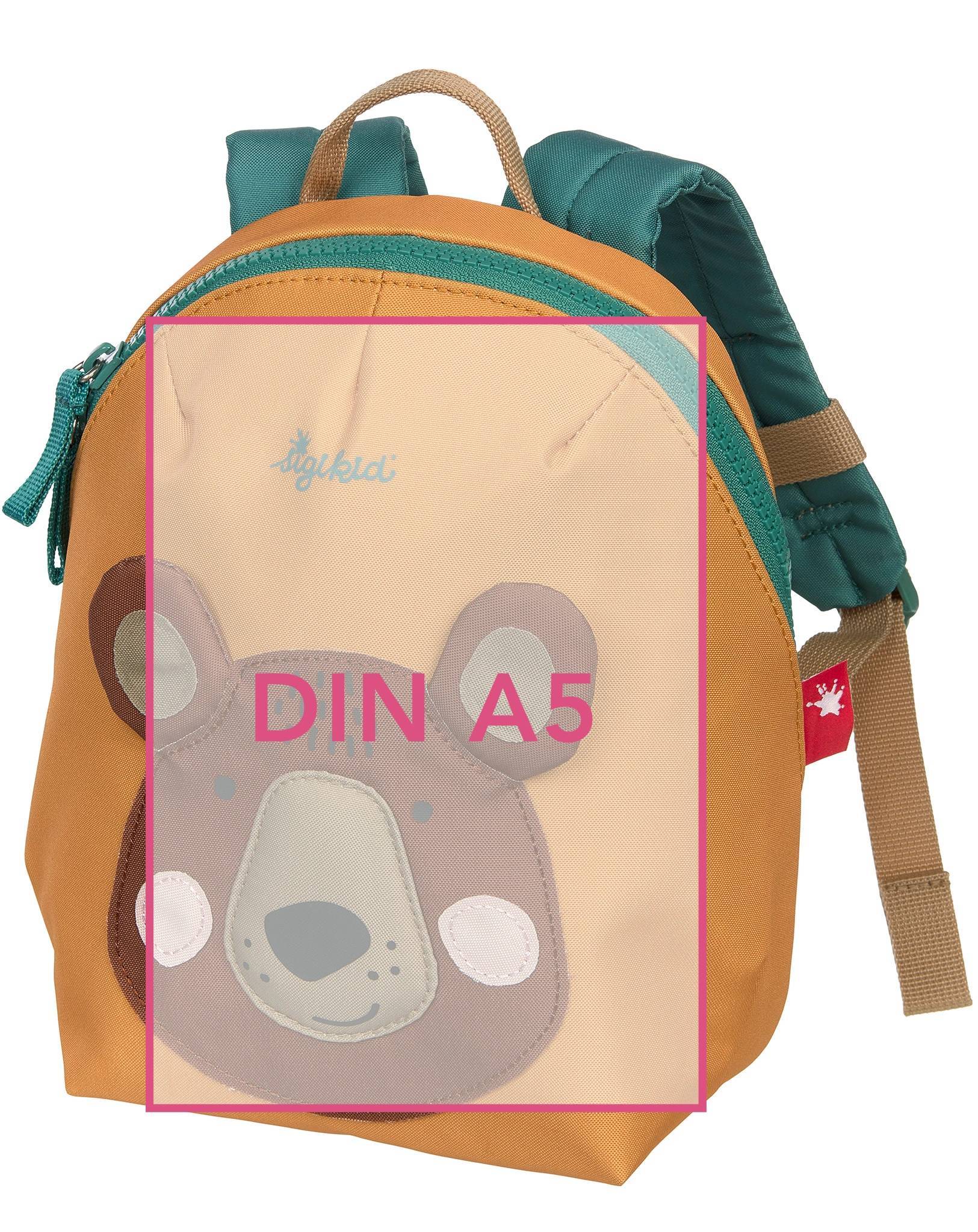 Kinderrucksack BÄR (22x24x10) in bunt