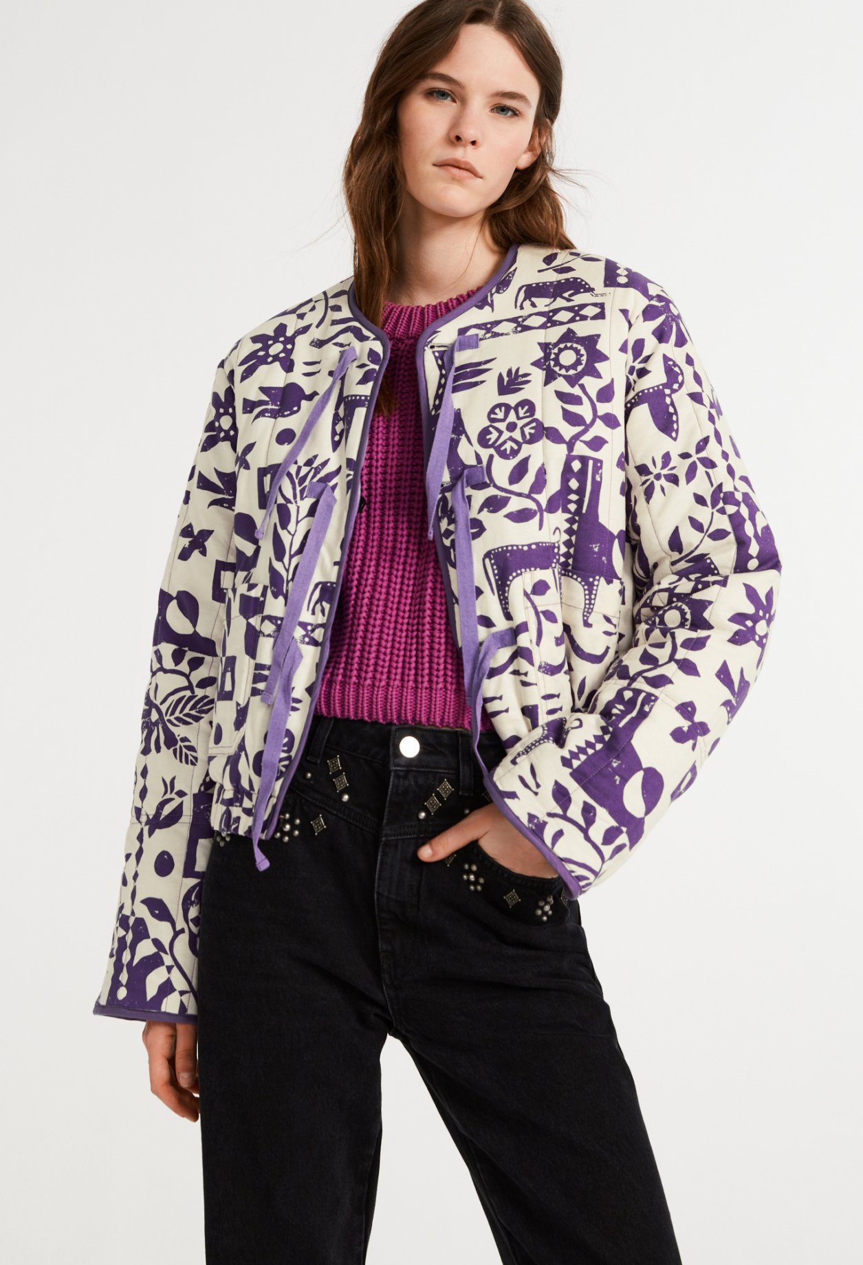 Blouson reversible