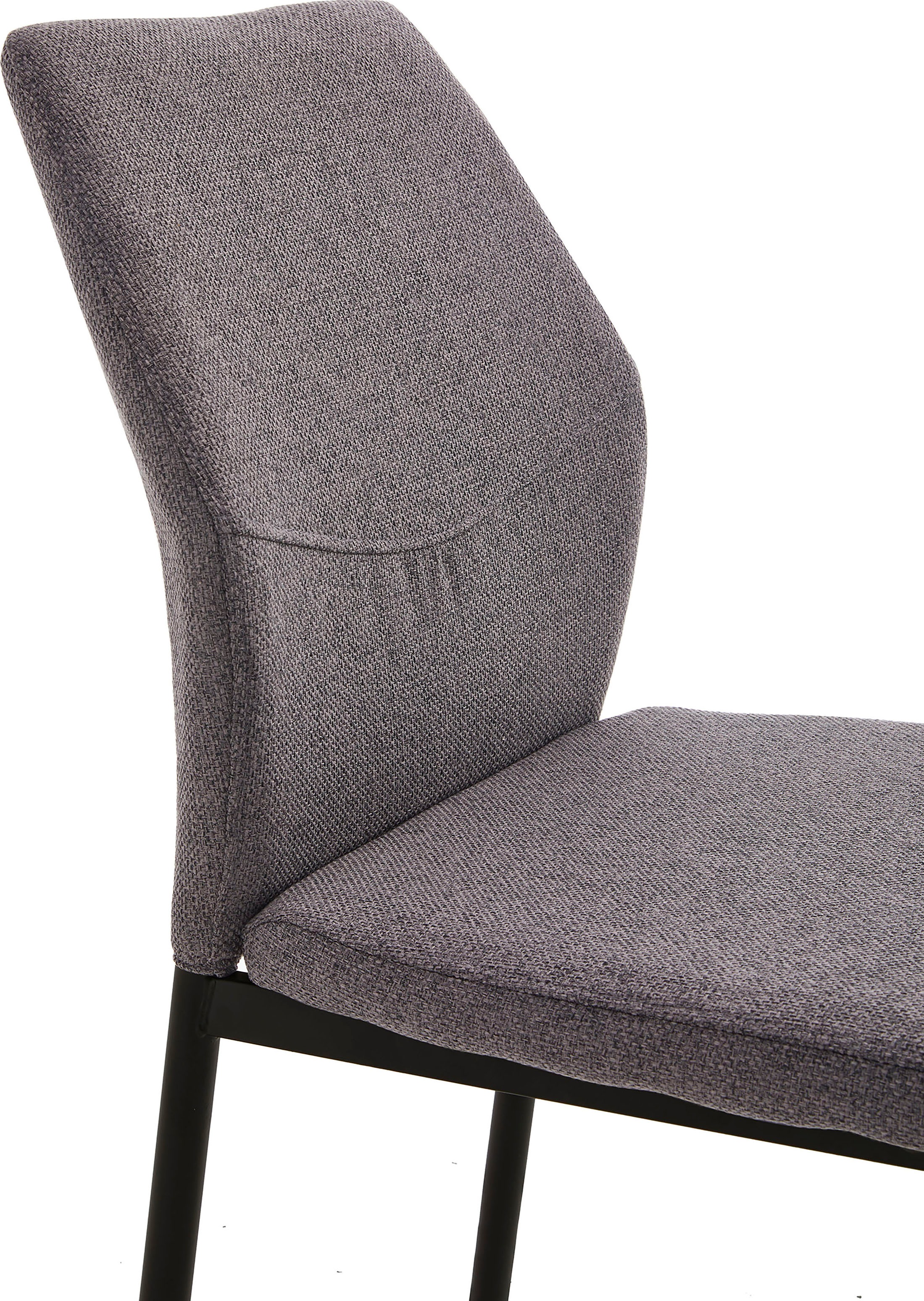 GOODproduct Essgruppe »Basel, Tischgruppe mit 4 Stühlen, Esstisch ausziehbar 140 - 180 cm« Set, Otto's DAUERTIEFPREIS, 5 Stk. tlg. BESTSELLER, Sitzgruppe, Tisch, Stühle, ovale Tischplatte, Säulentisch