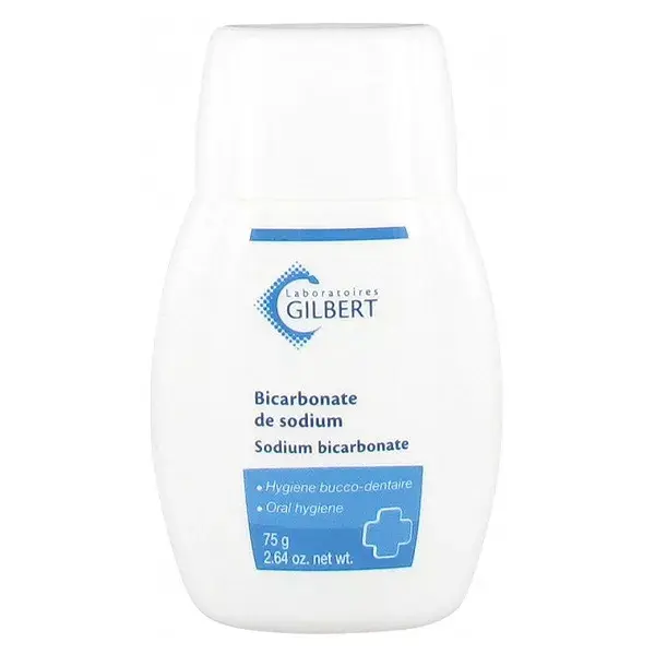 Bicarbonato de Sódio para Higiene Oral Gilbert Laboratories 75g