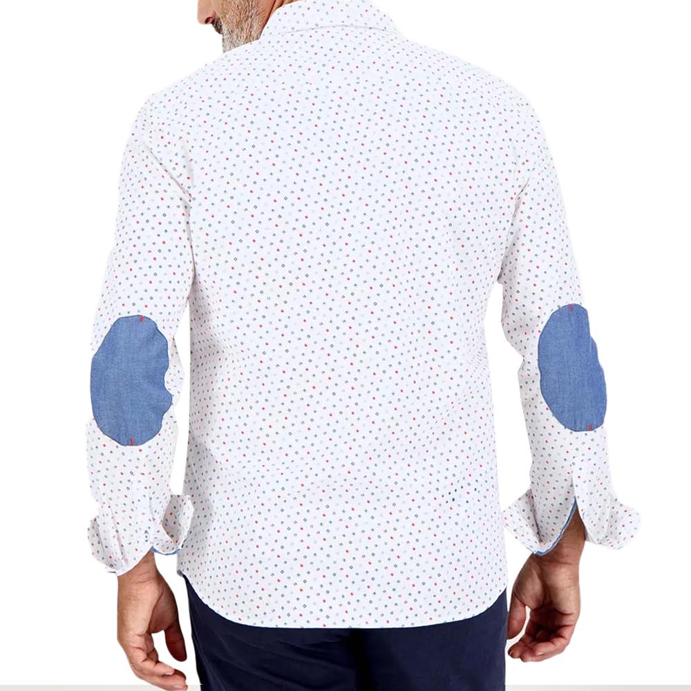 TBS Chemise Manches Longues Blanche Homme TBS ENNIOCHE